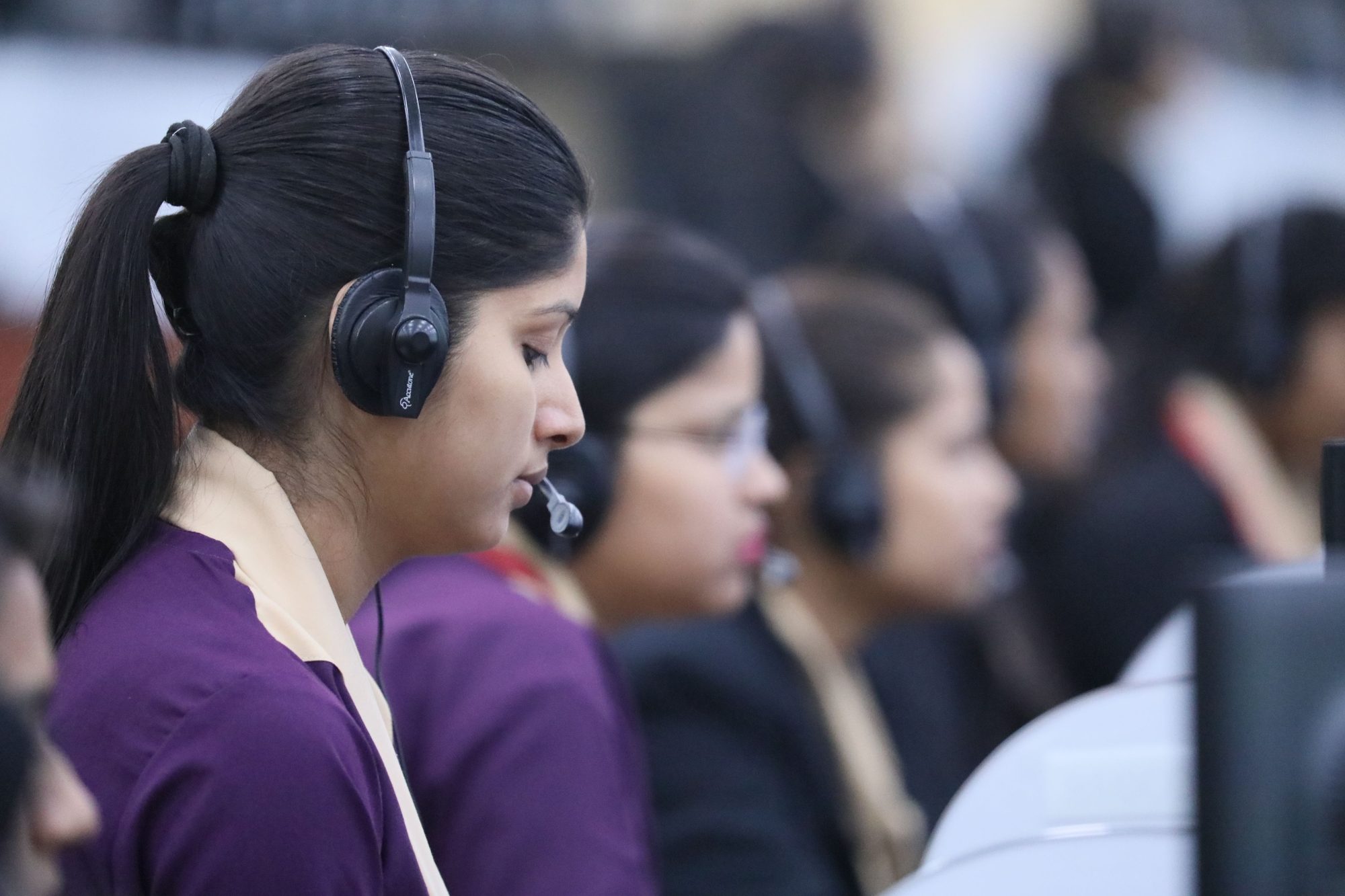 Ritwik Finance helpline team on calls
